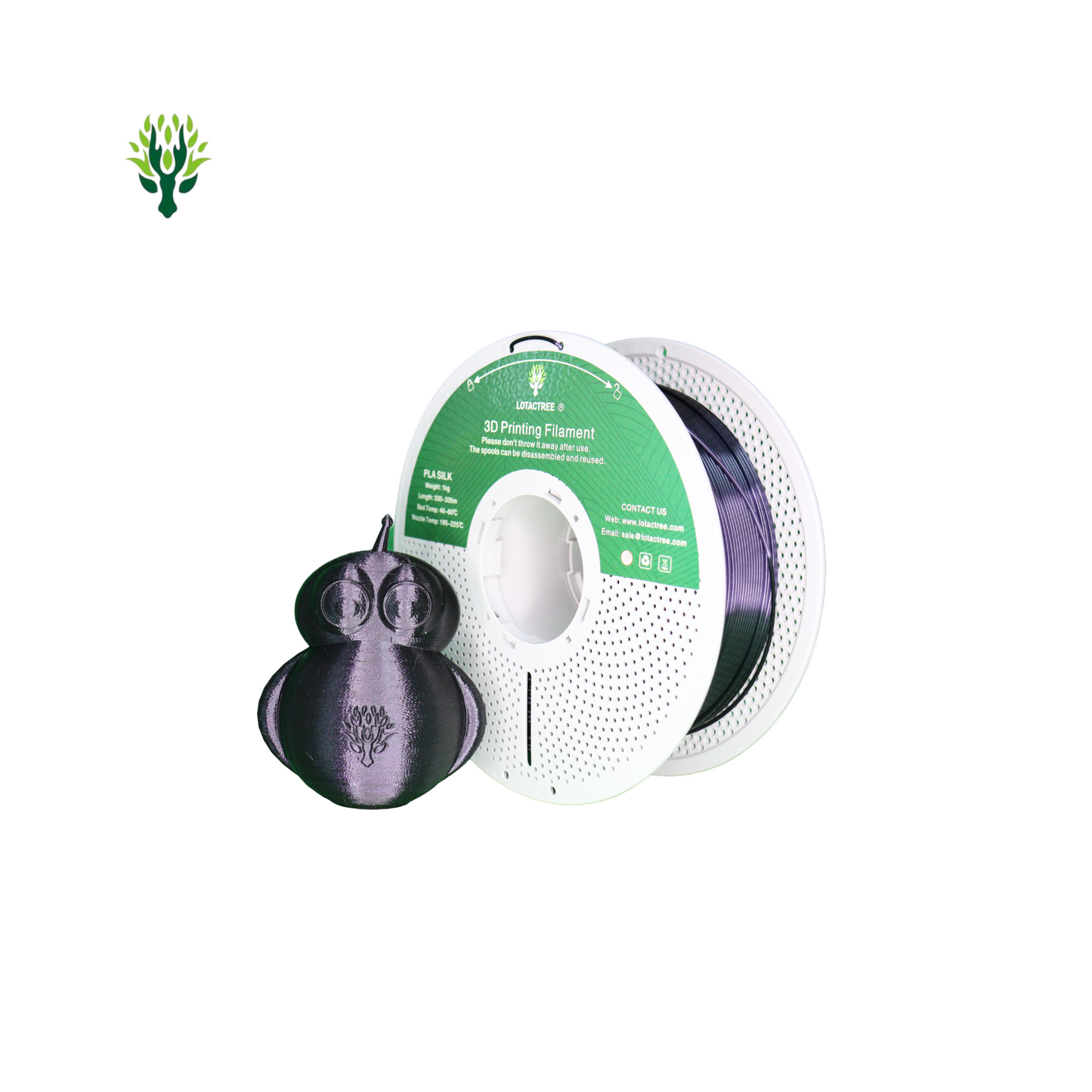 PLA-SILK Lotactree – Black