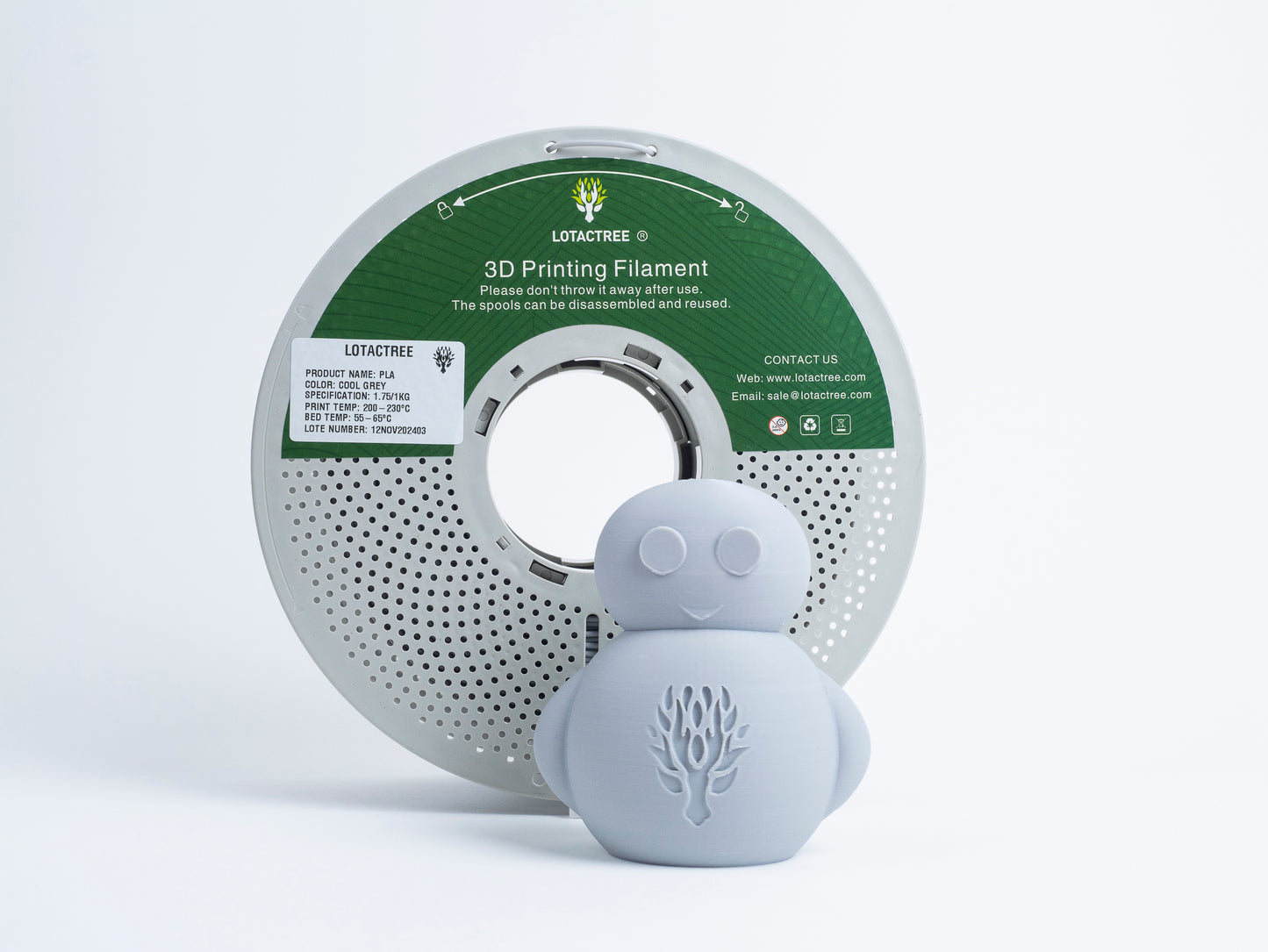 PLA Lotactree – Cool Grey