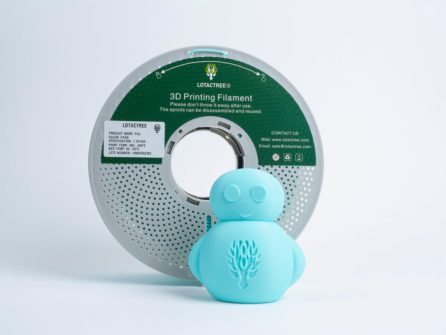 PLA Lotactree – Cyan