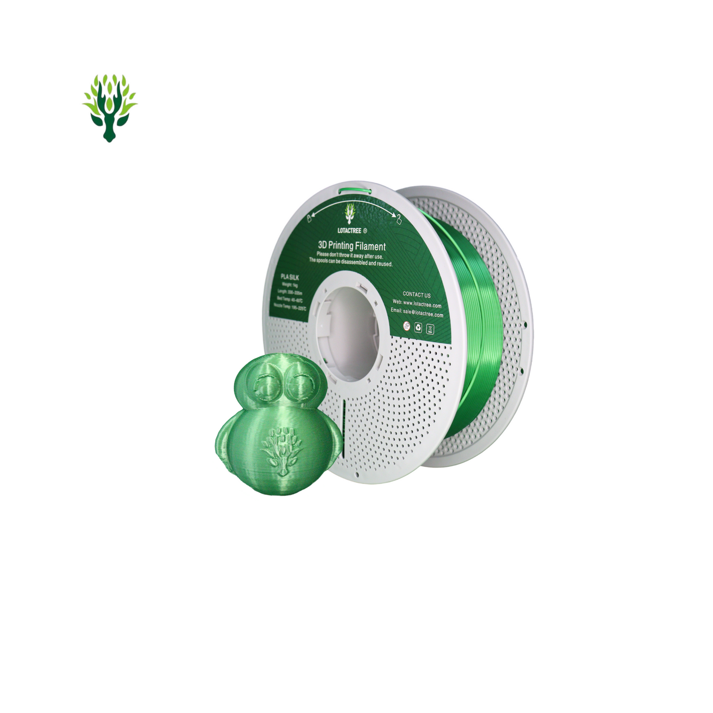 PLA-SILK Lotactree – Green