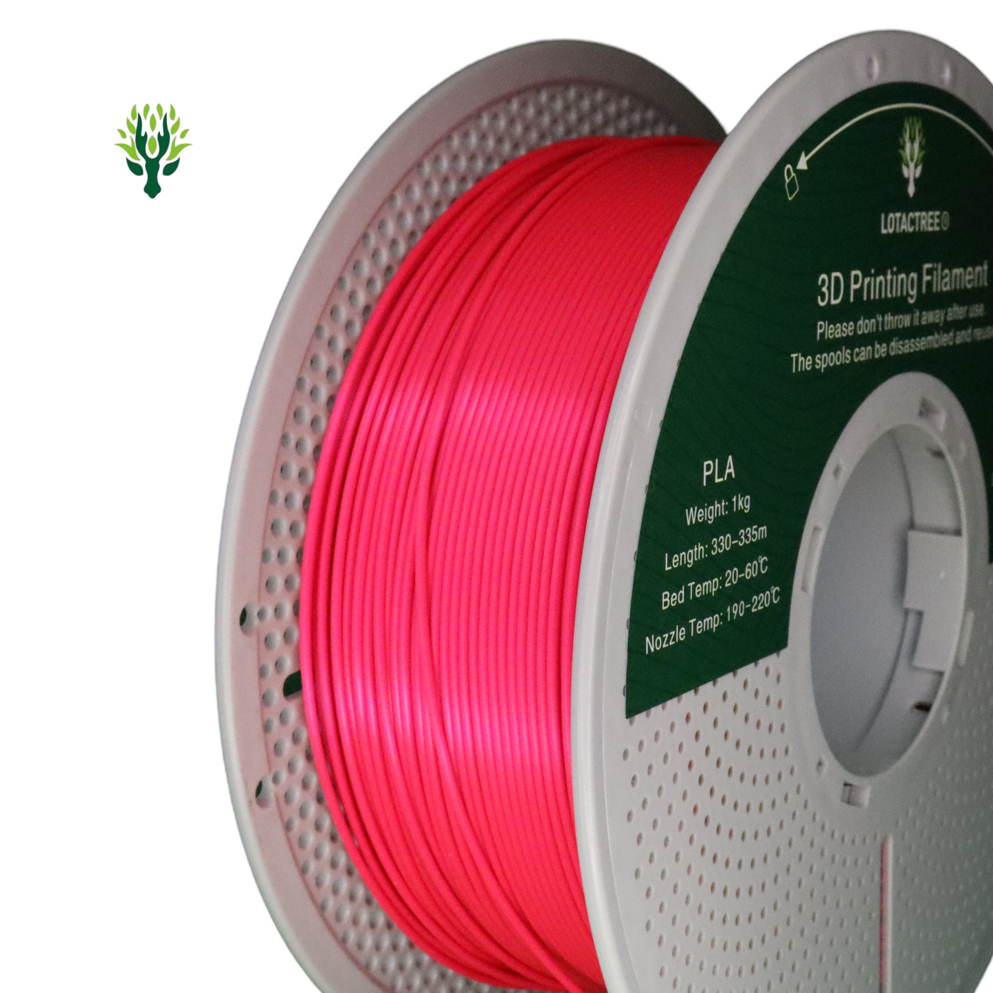 PLA Lotactree – Neon Hot Pink