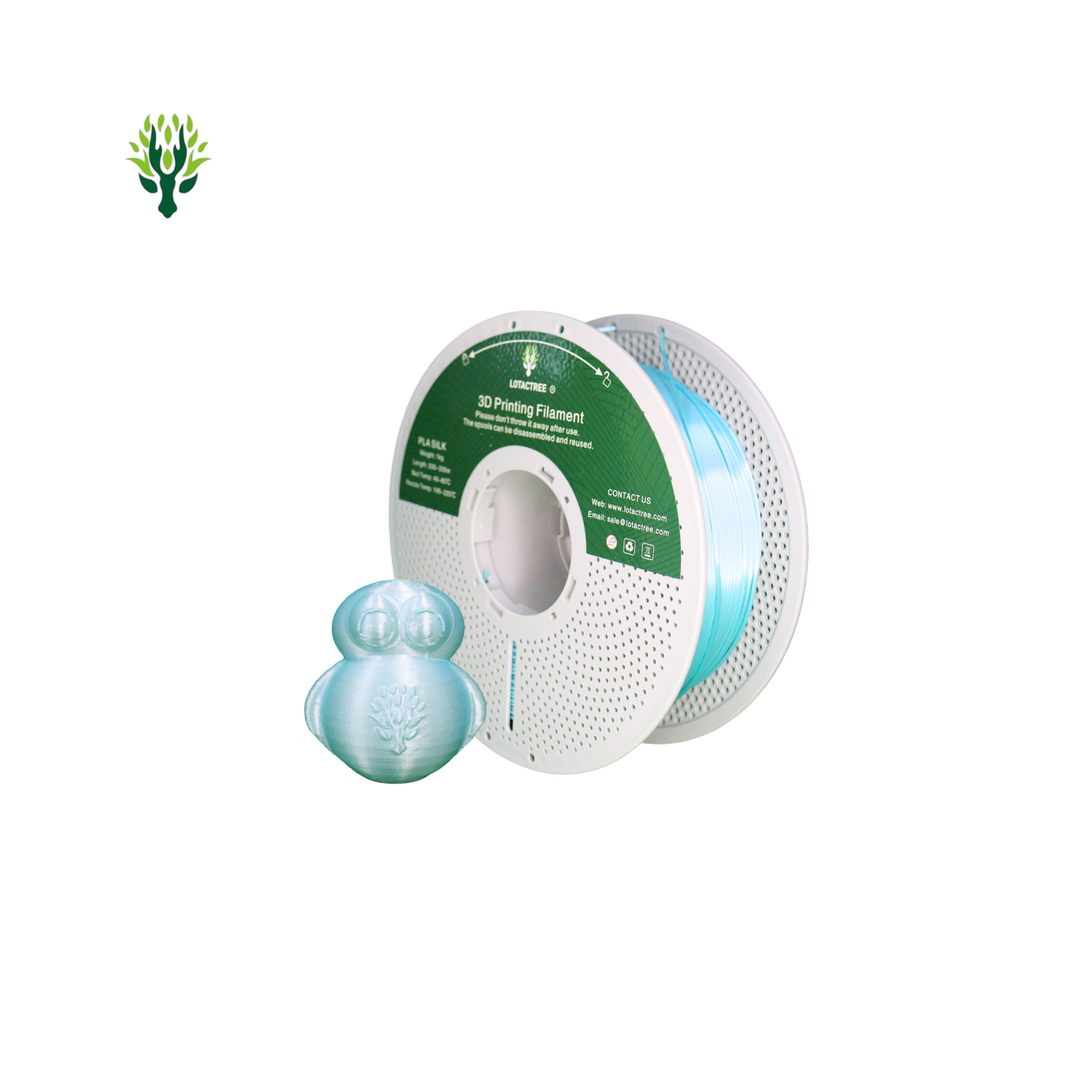 PLA-SILK Lotactree – Cyan