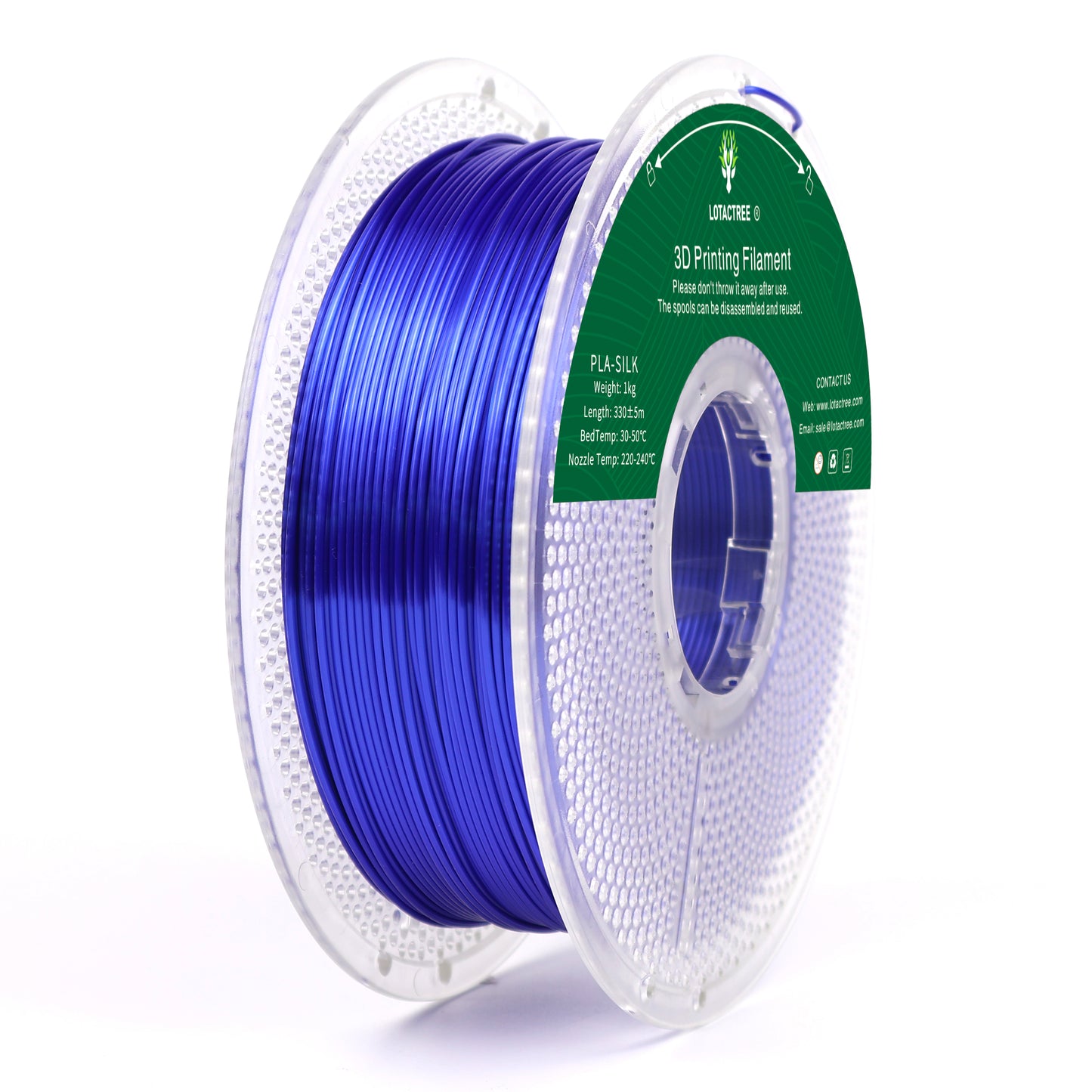 PLA-SILK Lotactree – Dark Blue