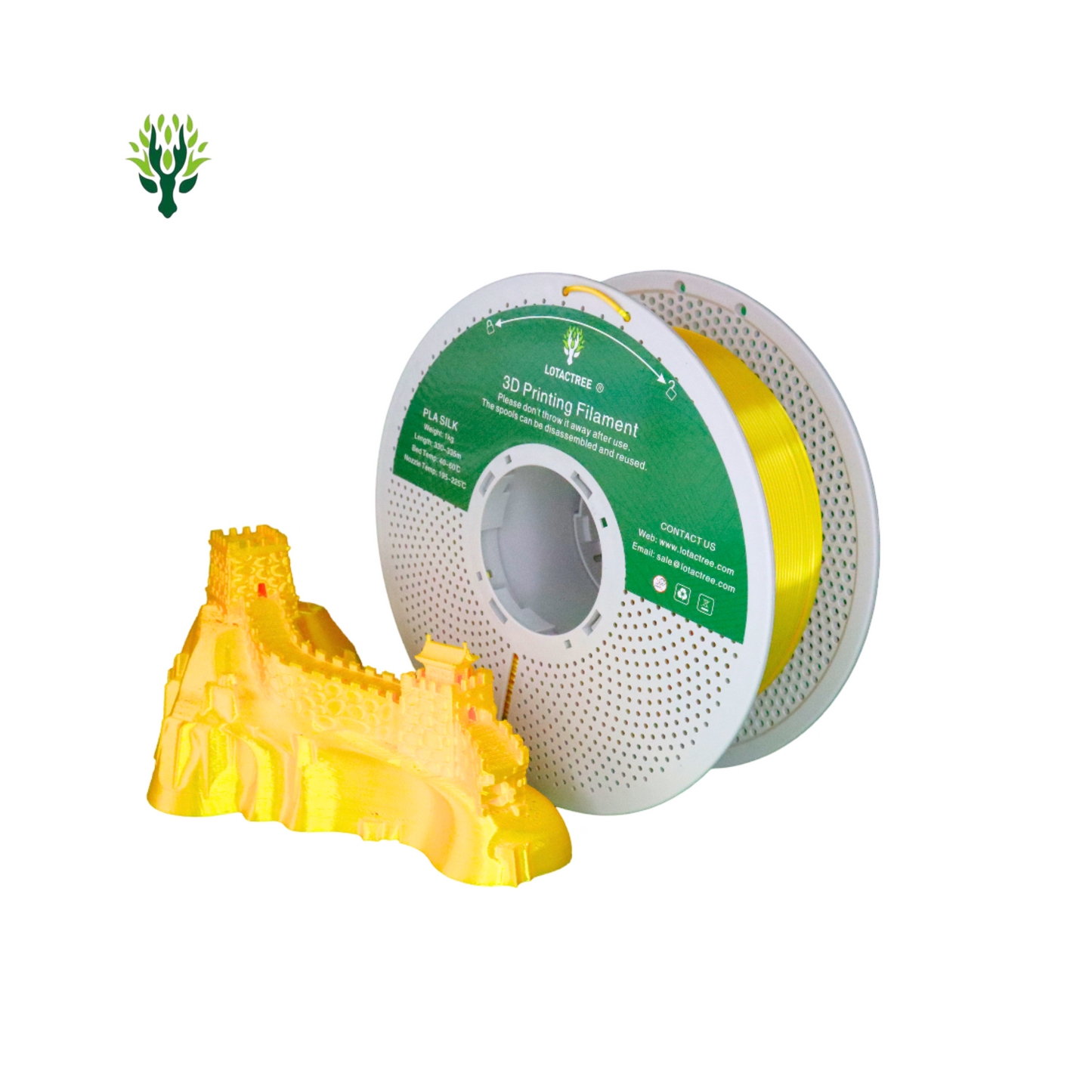 PLA-SILK Lotactree – Gold