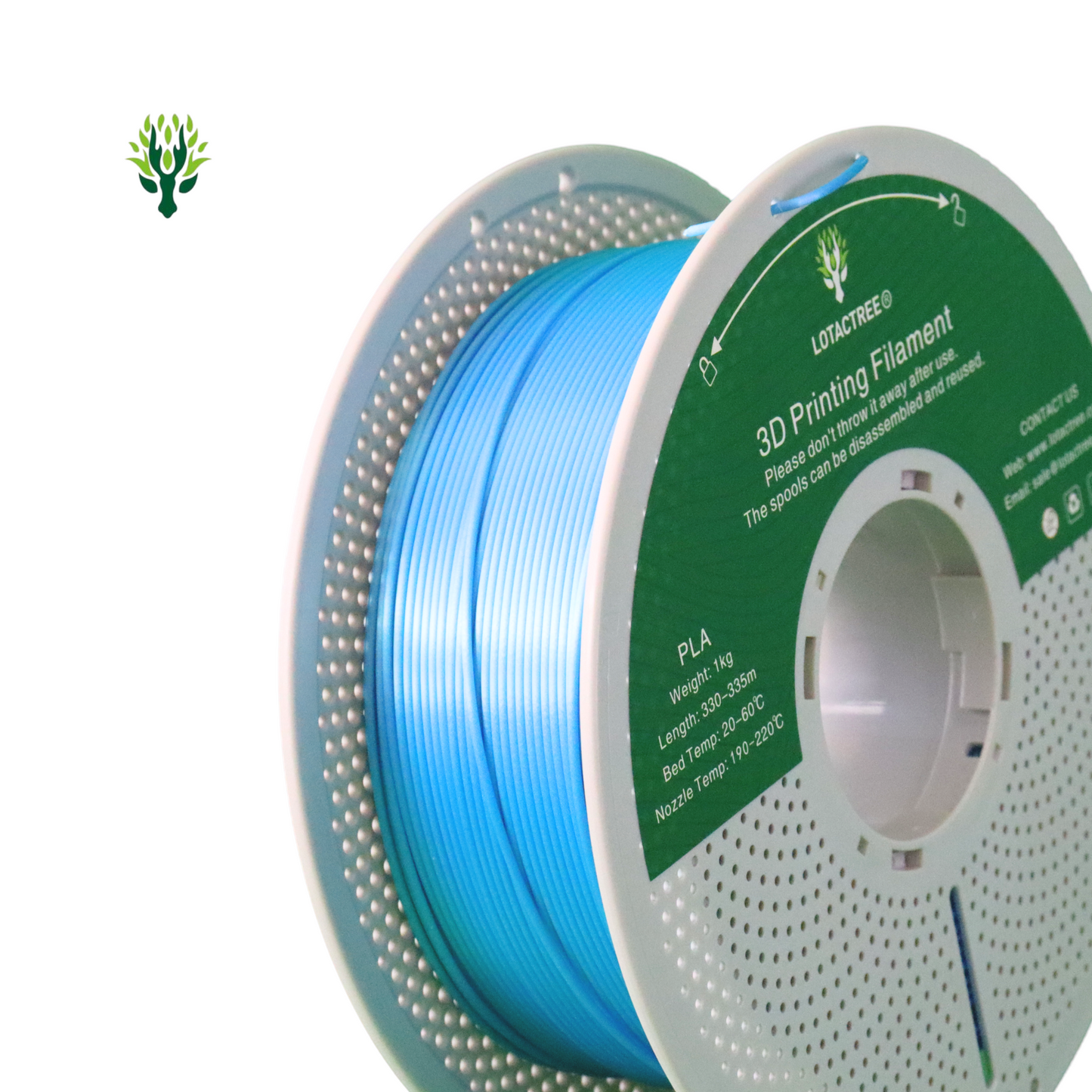 PLA-SILK Lotactree – Sky Blue